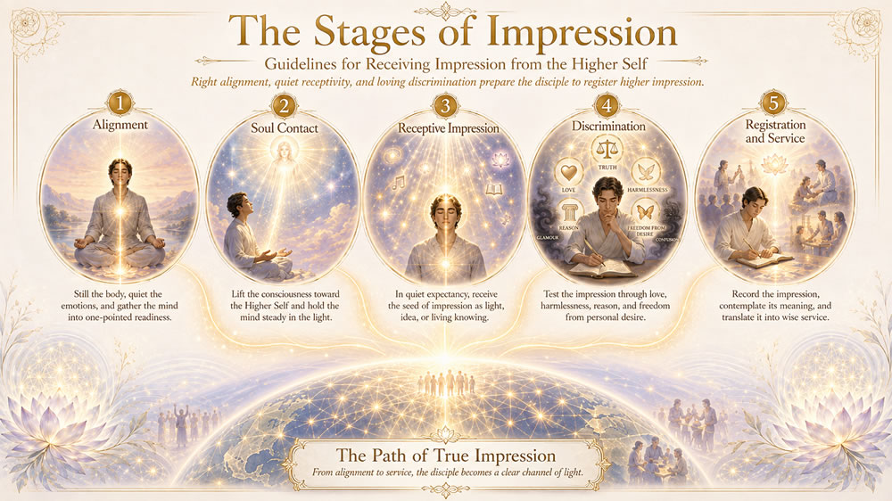 Stages of Impression